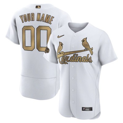 St. Louis Cardinals Custom Men's Nike White 2022 MLB AllStar Game Authentic Jersey